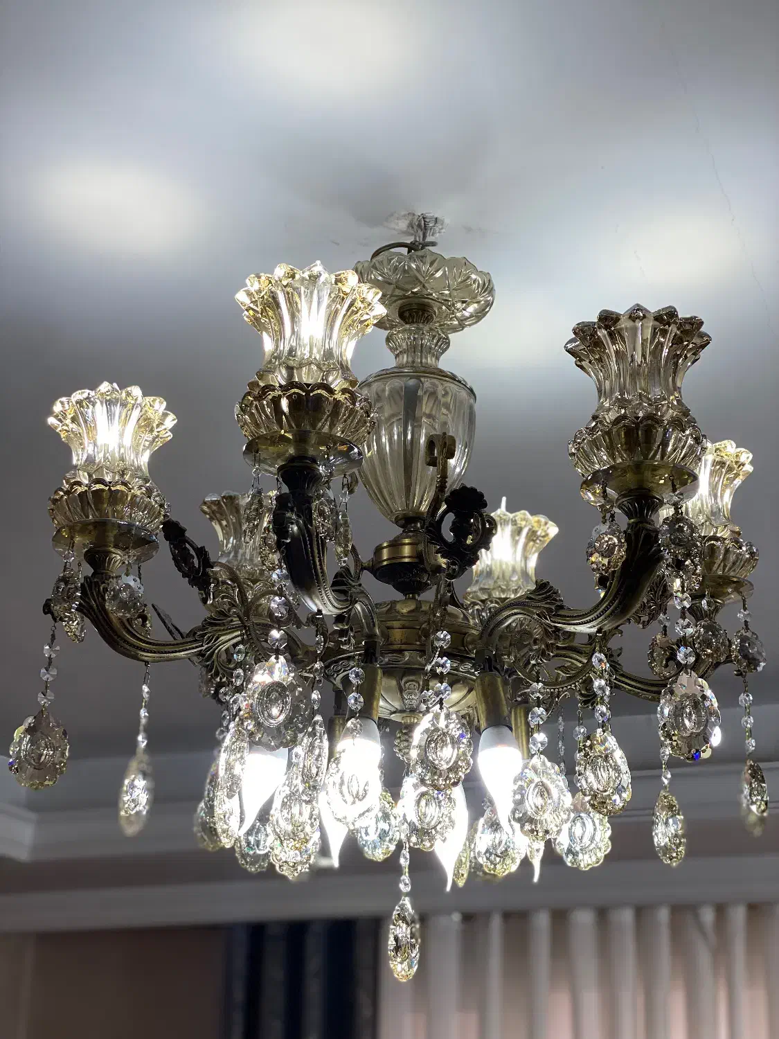 لوستر برنجی ۳عدد|لوستر و چراغ آویز|تهران, بهمن یار|دیوار