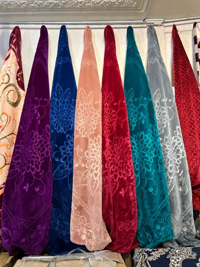 پتو گلبافت اصلی به قیمت عمده|رختخواب، بالش، پتو|رشت, بازار|دیوار