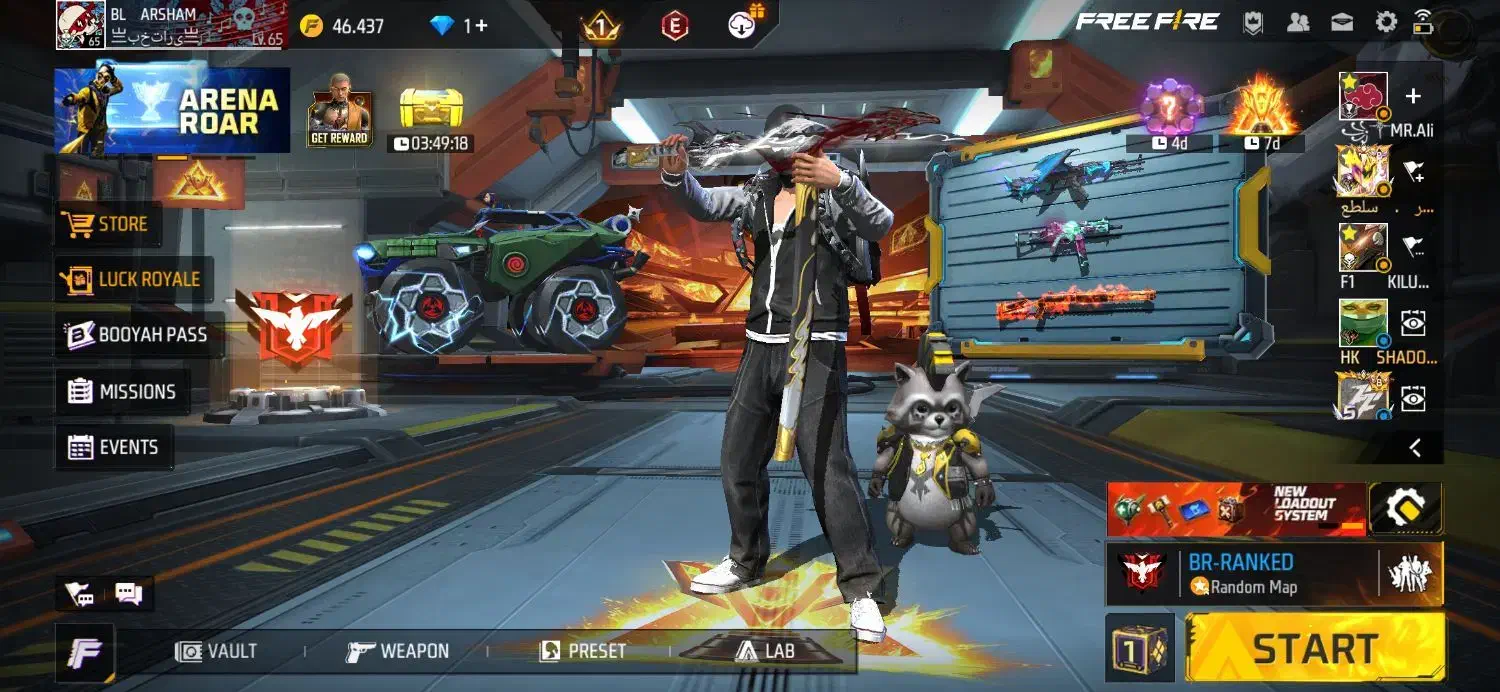 (اکانت فری فایر)|کنسول، بازی ویدئویی و آنلاین|شوشتر, |دیوار