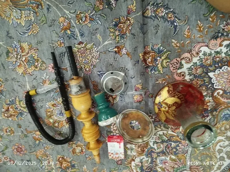 قلیون چوبی درحد نو|کلکسیون و سرگرمی|مهریز, |دیوار