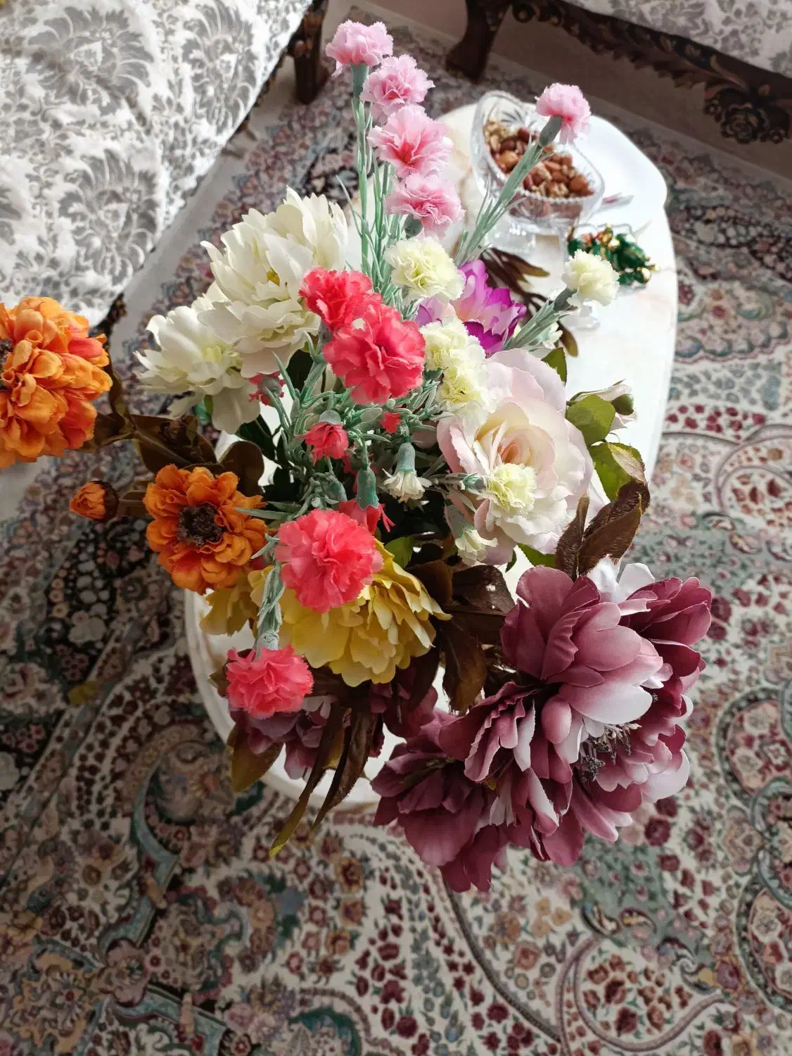 ده شاخه گل|گل مصنوعی|ارومیه, |دیوار