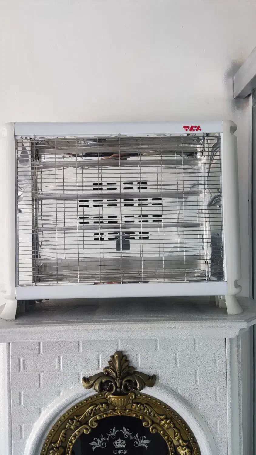 بخاری برقی برفاب|بخاری، هیتر، شومینه|مشکیندشت, |دیوار