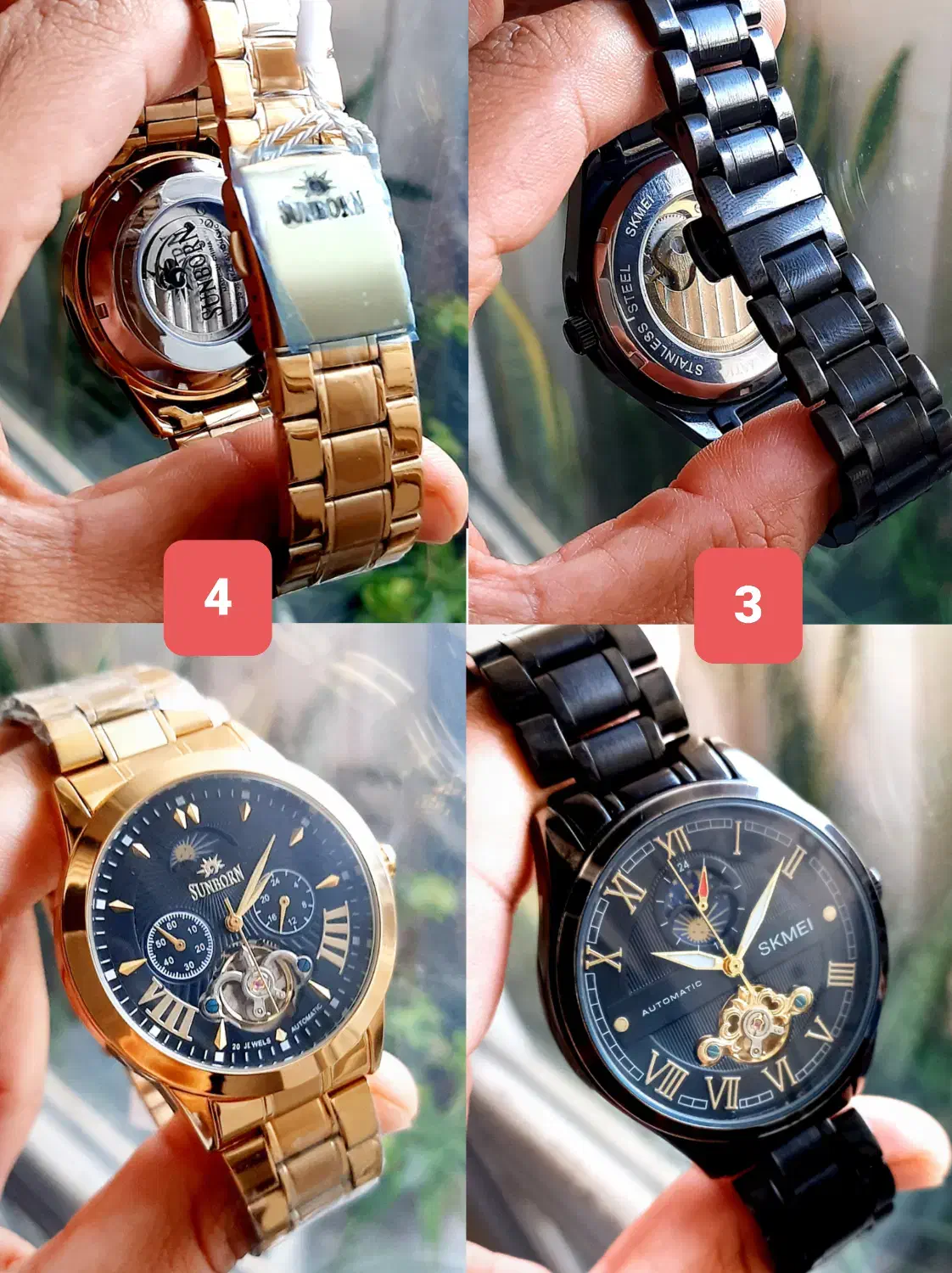 16 مدل ساعت نبضی و اتوماتیک اصل|ساعت|گرگان, |دیوار