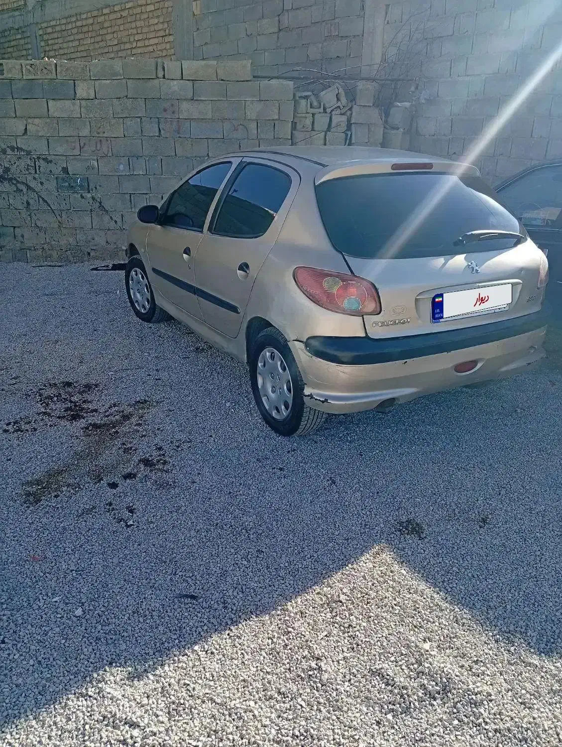 پژو 206 عروسک|خودرو سواری و وانت|یاسوج, |دیوار