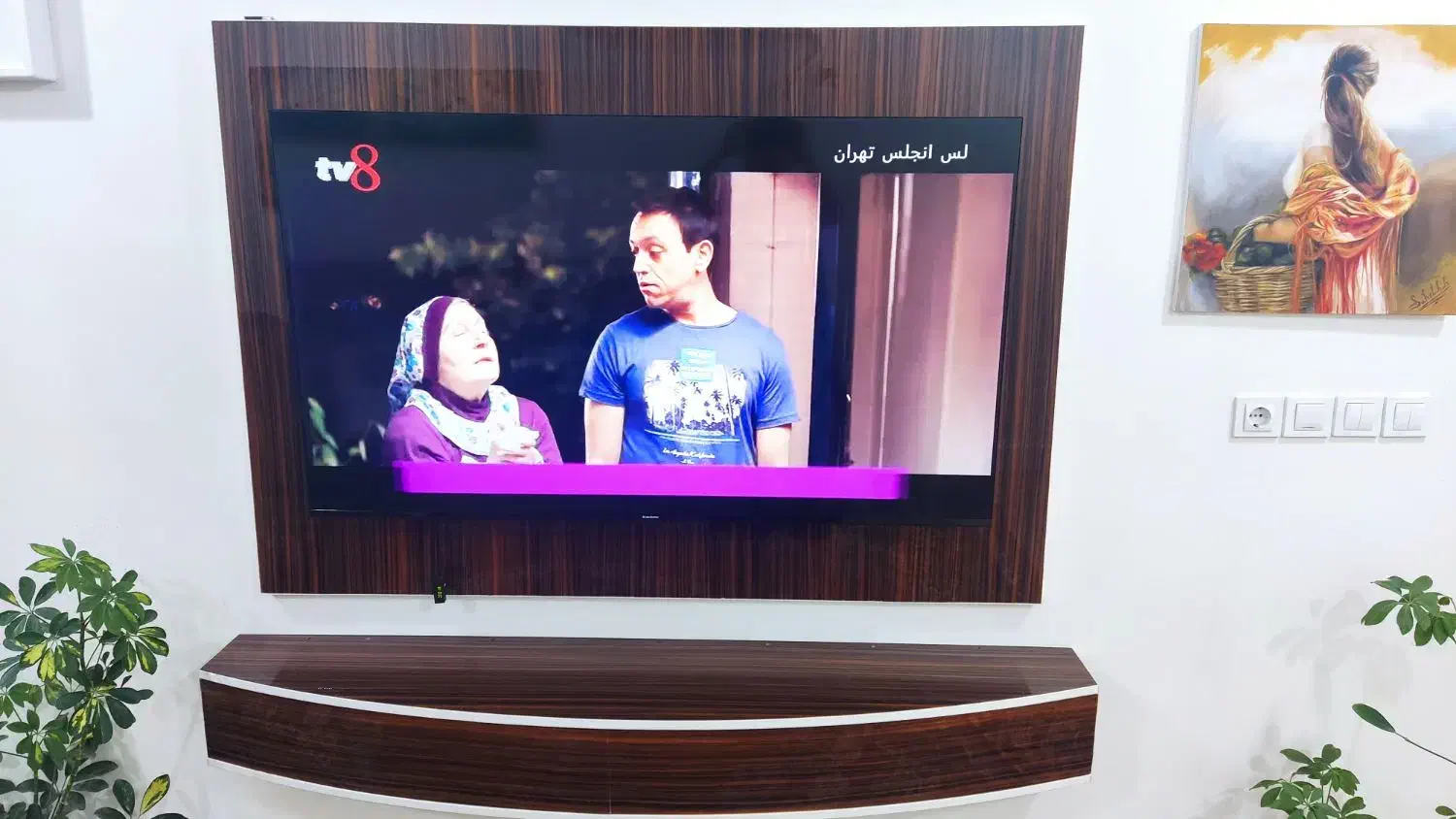 میز تلویزیون های گلاس ترک|میز تلویزیون|دوگنبدان, |دیوار