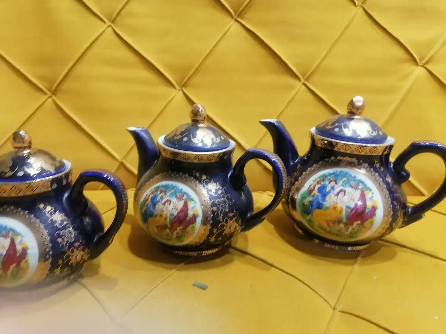 شکلات خوری سورمه ای|ظروف سرو و پذیرایی|یزد, |دیوار