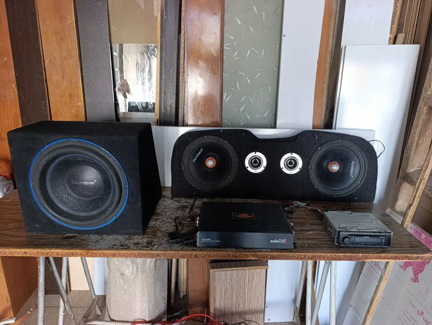 سیستم صوتی میدرنج و سوپرتیوتر در حد|صوتی و تصویری|سبزوار, هویزه|دیوار