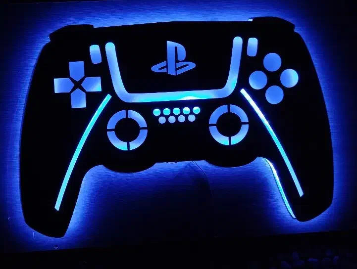 تابلو بک لایت طرح دسته ps5 گیمینگ|تابلو، نقاشی، عکس|تهران, جوادیه تهرانپارس|دیوار