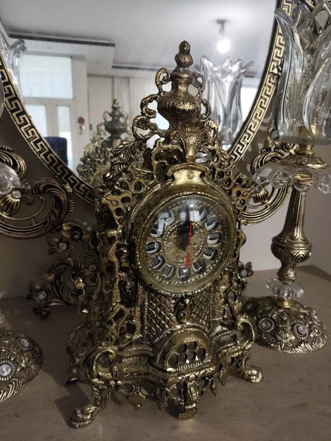 اینه و شمعدان|صنایع دستی و سایر لوازم تزئینی|اصفهان, بابوکان|دیوار