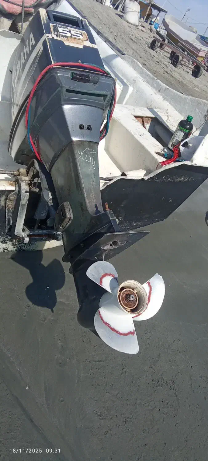 قایق85 یاماهاباتشت 23فوت|قایق و سایر وسایل نقلیه|جاسک, |دیوار