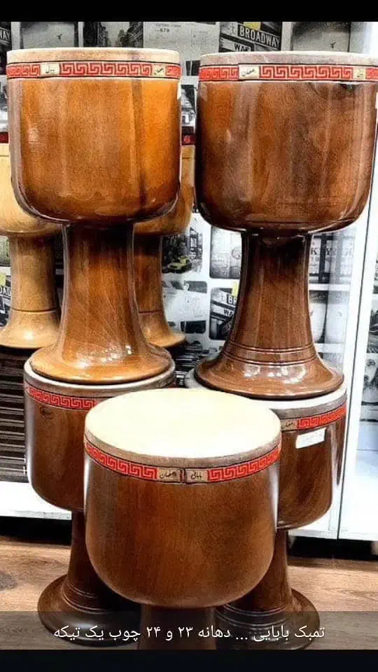 فروش انواع تمبک|سازهای سنتی|دورود, |دیوار