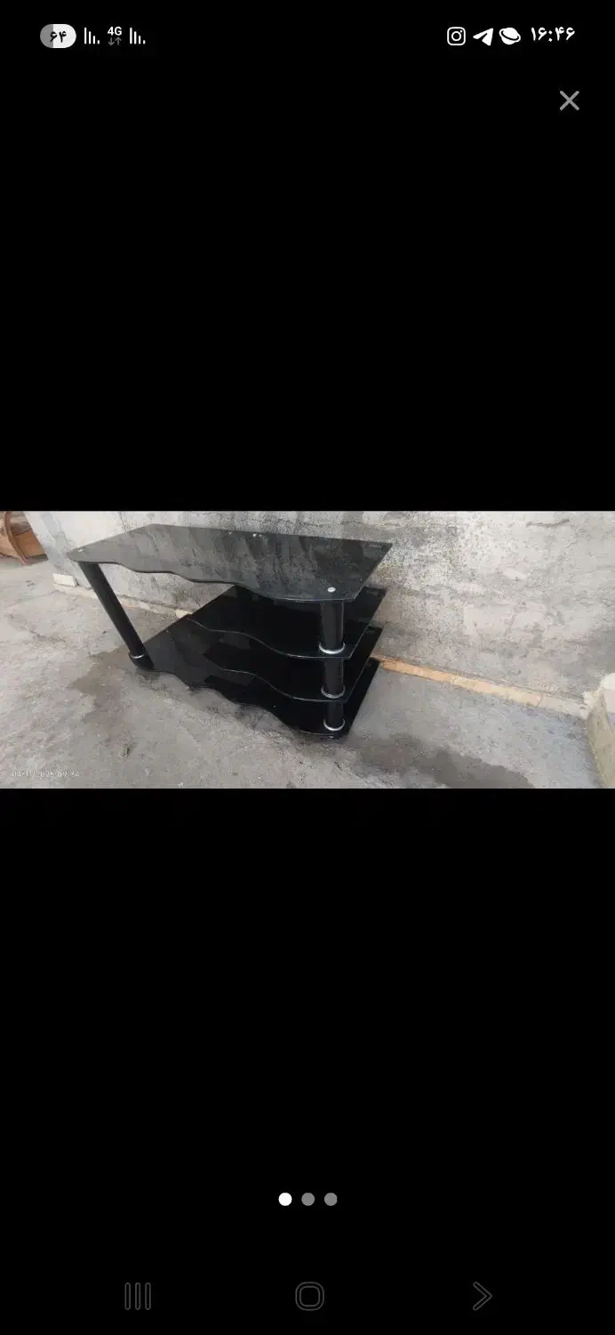 میز تی وی شیشه ای|میز تلویزیون|بن, |دیوار