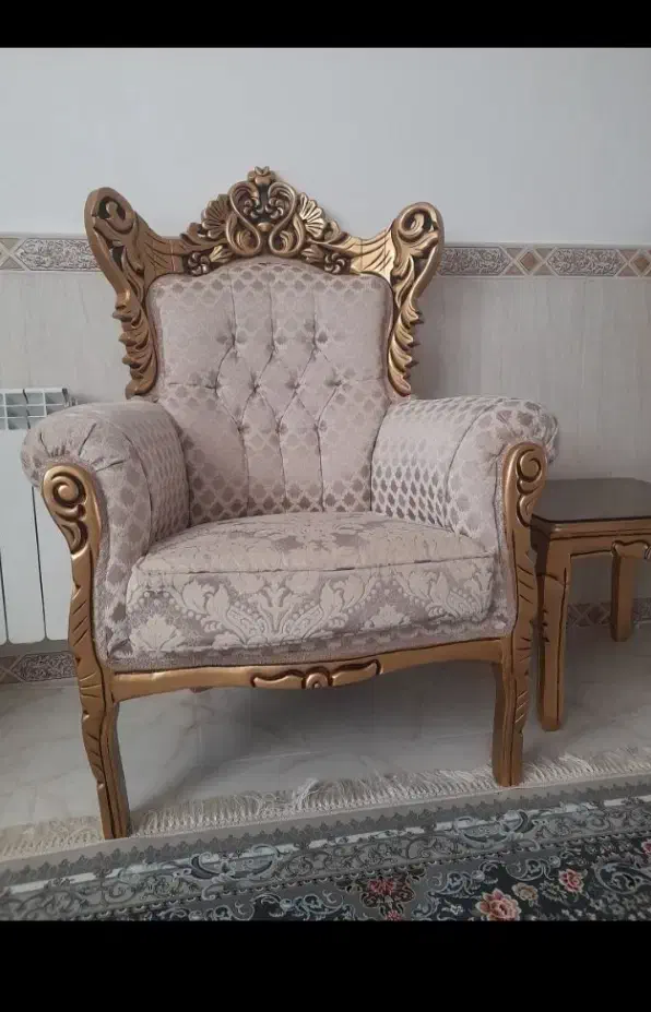 مبلمان سلطنتی درحدنو|مبلمان خانگی و میز عسلی|رزن, |دیوار