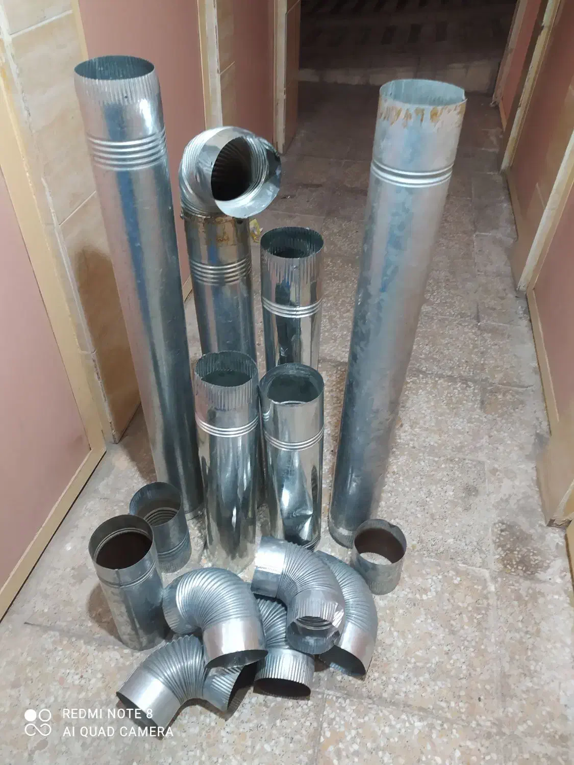 لوله بخاری|بخاری، هیتر، شومینه|فردیس, فردیس|دیوار