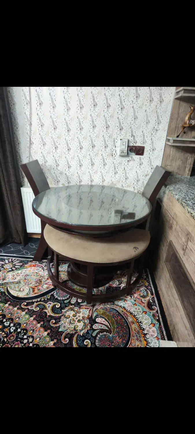 میز غذاخوری 4نفره|میز و صندلی غذاخوری|مرودشت, ولایت|دیوار