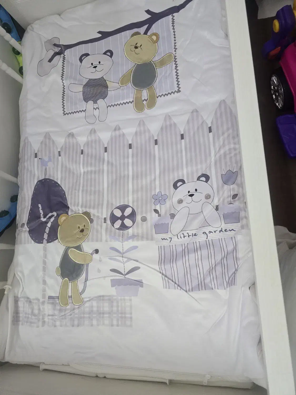 روتختی گارد دار ۶ تیکه نوزادی نو|اسباب و اثاث بچه|مشهد, نوید|دیوار