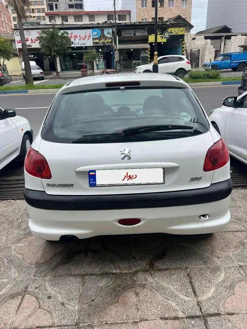 ۲۰۶ تیپ ۵ مدل ۹۵|خودرو سواری و وانت|لنگرود, |دیوار