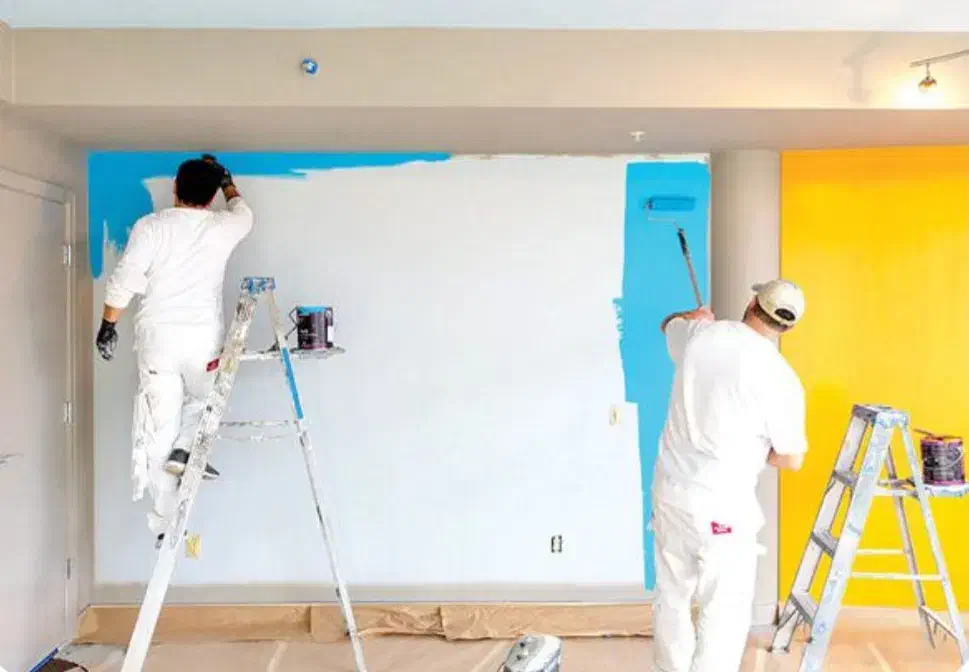 نقاشی ساختمان،درب وپنچره|خدمات پیشه و مهارت|اسلامآباد غرب, |دیوار