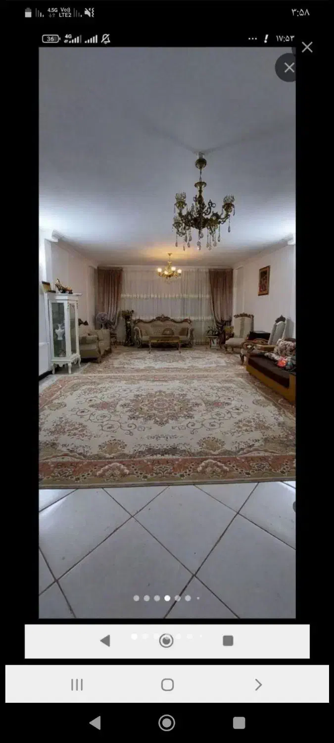 لوستر 4 شاخه برنزی|لوستر و چراغ آویز|سبزوار, توحیدشهر|دیوار