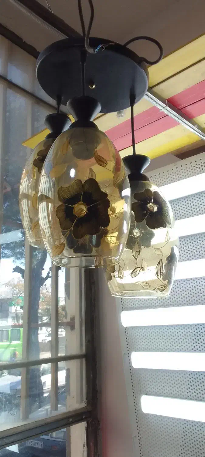 لوستر فانتزی|لوستر و چراغ آویز|مشهد, توس (بلوار توس)|دیوار