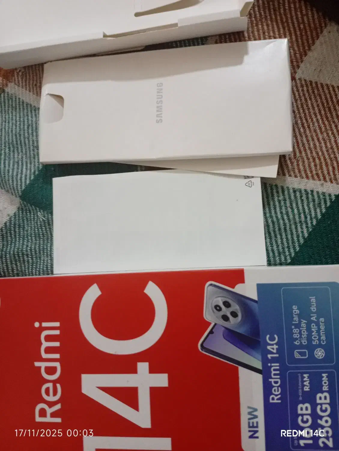 گوشی شیایومی نوت 14 s|موبایل|کرمانشاه, |دیوار