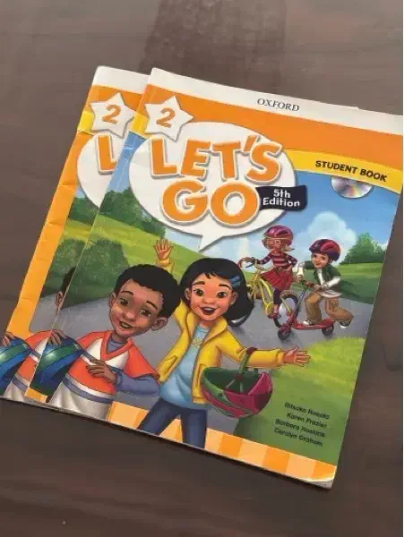 کتاب زبان Lets Go 2 دو جلد|کتاب و مجله آموزشی|بندرعباس, |دیوار