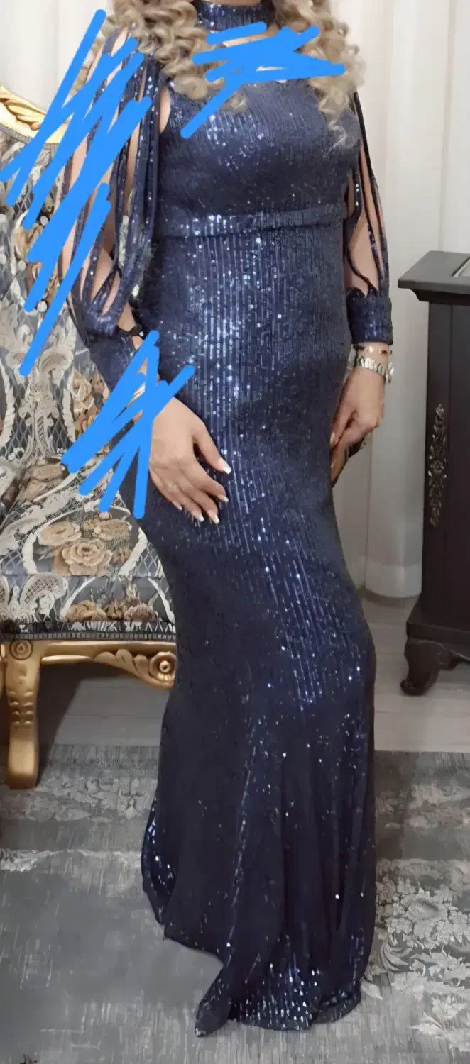 دوعد لباس مجلسی|لباس|قرچک, باقرآباد|دیوار