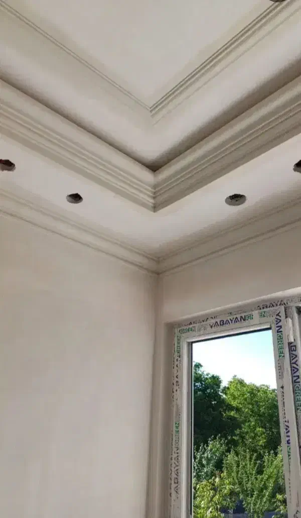 بلکا....و لکه گیری گچ|خدمات پیشه و مهارت|رفسنجان, |دیوار