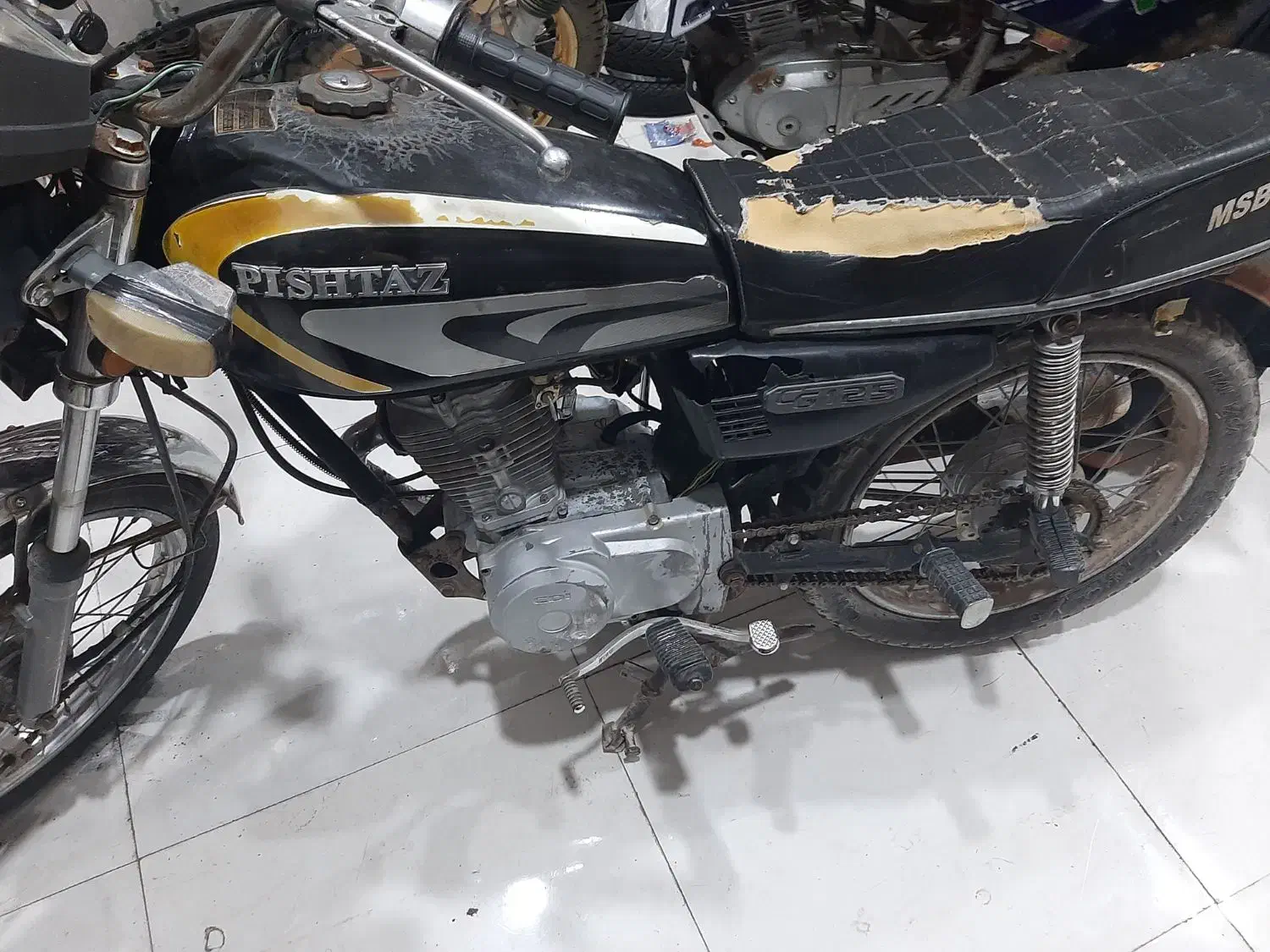 پیشتاز مدل ۸۳|موتورسیکلت|قائن, |دیوار