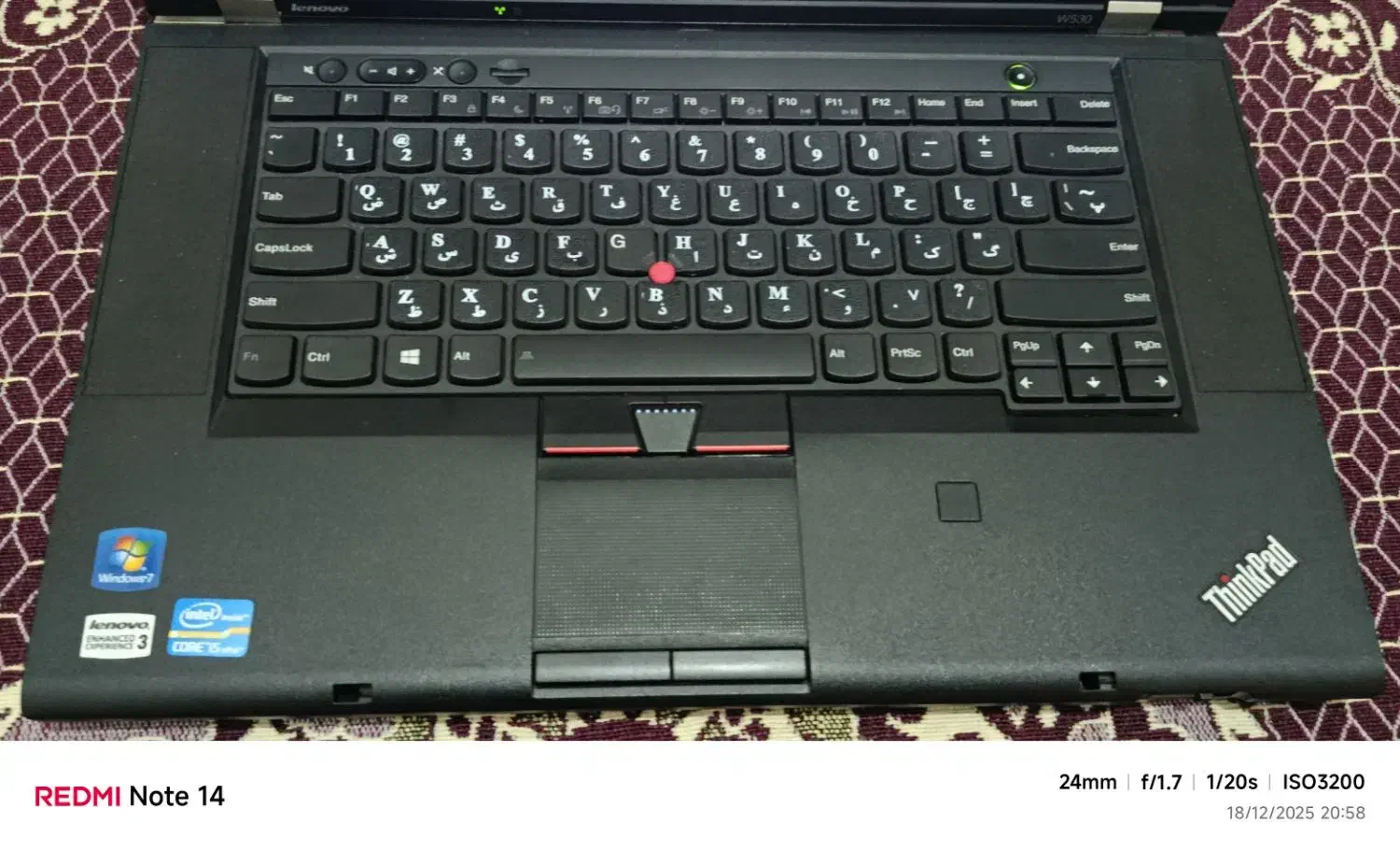 لپ تاپ Lenovo core i5|رایانه همراه|بهارستان, |دیوار