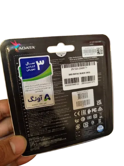 هارد SSD 240 ADATA|قطعات و لوازم جانبی رایانه|اسلامشهر, مطهری|دیوار