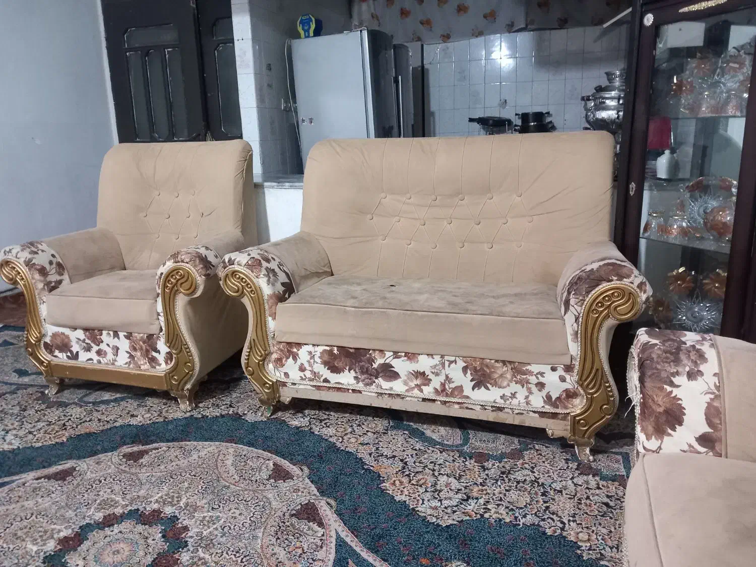 مبل هفت نفره|مبلمان خانگی و میز عسلی|مشهد, انقلاب|دیوار