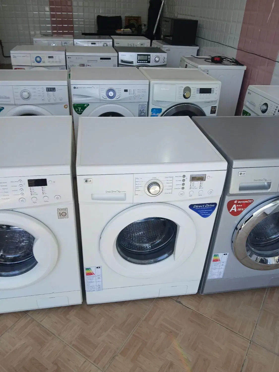 لباسشویی الجی گیربکس تمیز به شرط|ماشین لباسشویی و خشککن لباس|نیشابور, مدرس|دیوار