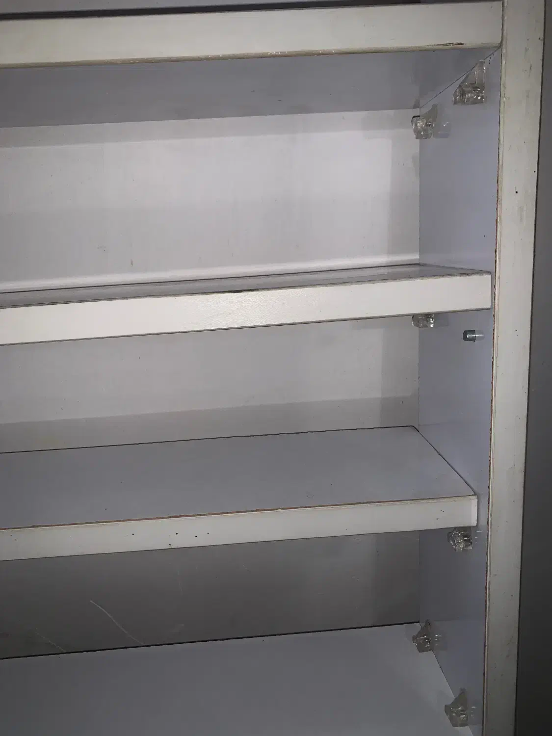 استند و قفسه مغازه ولوازم ارایشی و لاک ژل ام دی اف|کتابخانه، شلف، قفسه‌های دیواری|محمدیه-قزوین, |دیوار