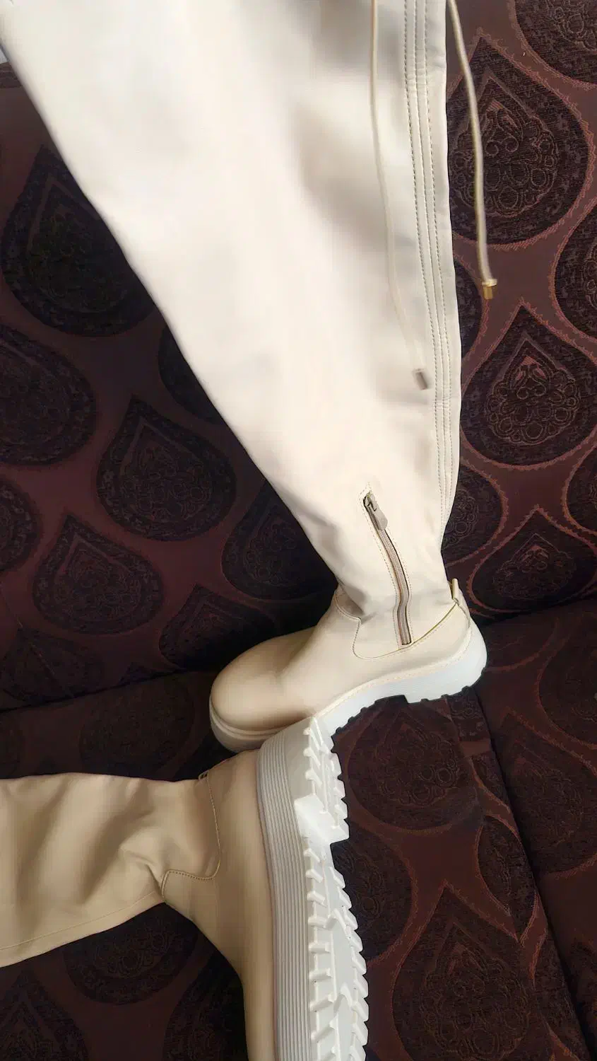 بوت بلند چرم|کیف، کفش، کمربند|کرمان, |دیوار