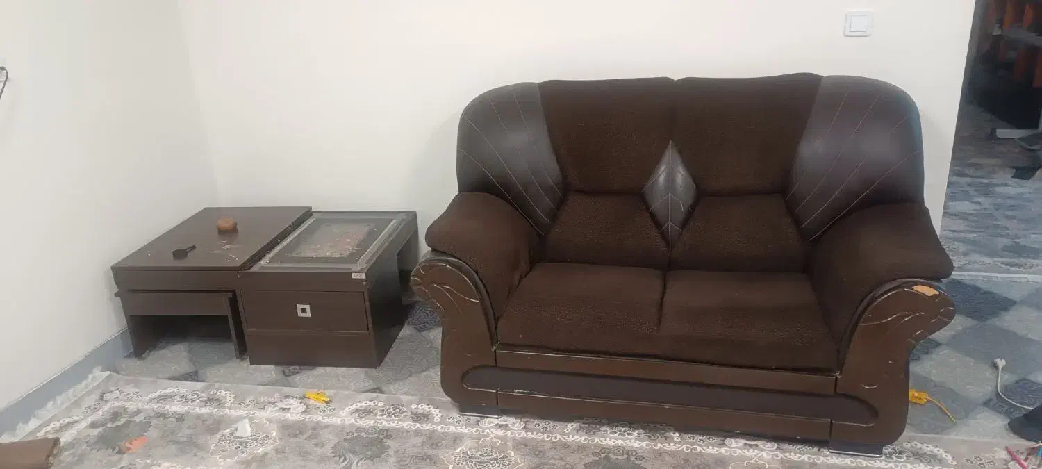 فروش مبل۷نفره|مبلمان خانگی و میز عسلی|شهرضا, |دیوار