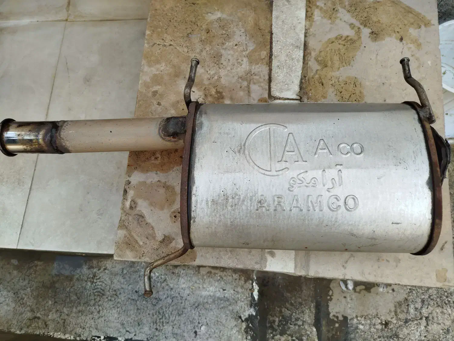 منبع اگزوز پرایدی (بلوچی)|قطعات یدکی و لوازم جانبی|فردیس, فردیس|دیوار