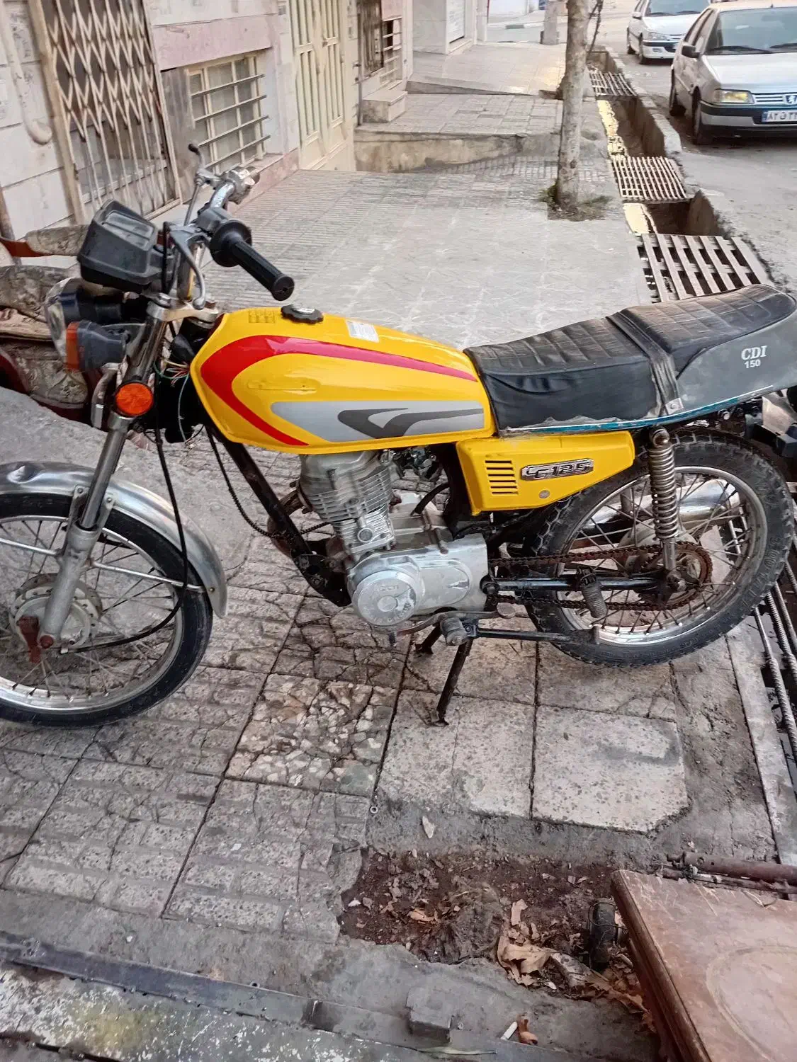 موتور هوندا مزایده ای|موتورسیکلت|هشتگرد, هشتگرد قدیم|دیوار