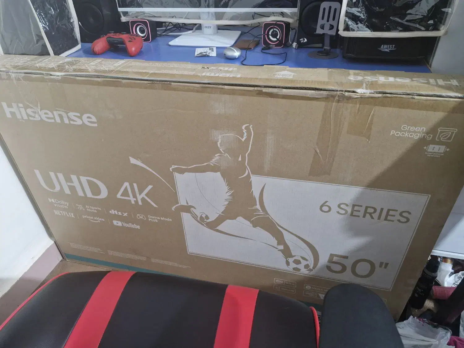 تلویزیون هایسنس 50 اینچ|تلویزیون و پروژکتور|اهواز, اسلام آباد غربی|دیوار