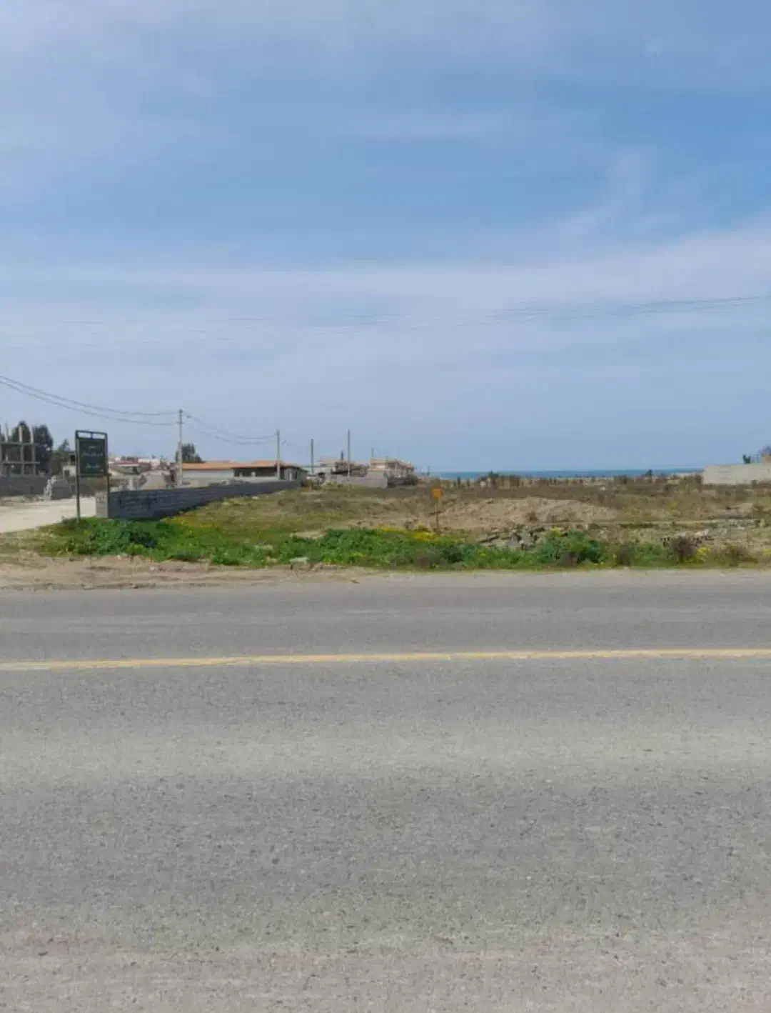 فروش ۳۵۰ مترزمین واقع در بر اصلی جاده پلاژ|فروش زمین و ملک کلنگی|فرح آباد, |دیوار