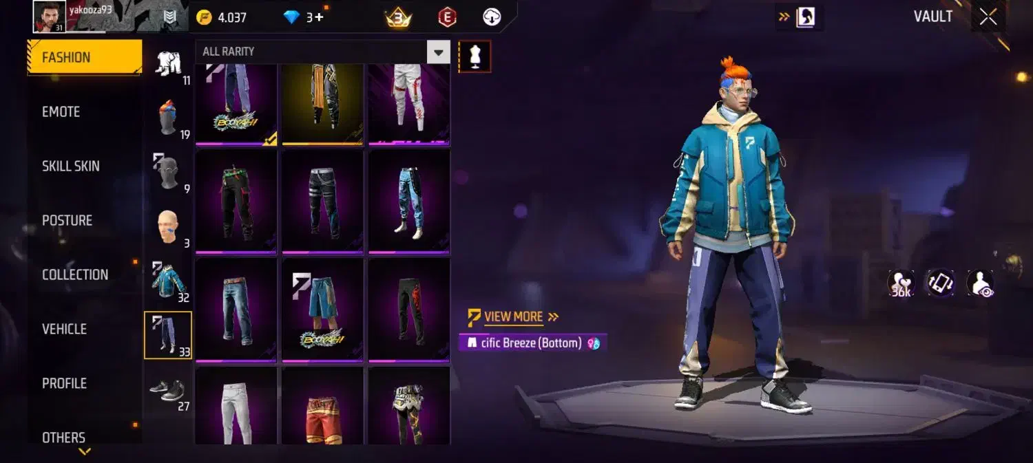 اکانت فیری فایر|کنسول، بازی ویدئویی و آنلاین|کرج, حصارک پایین|دیوار