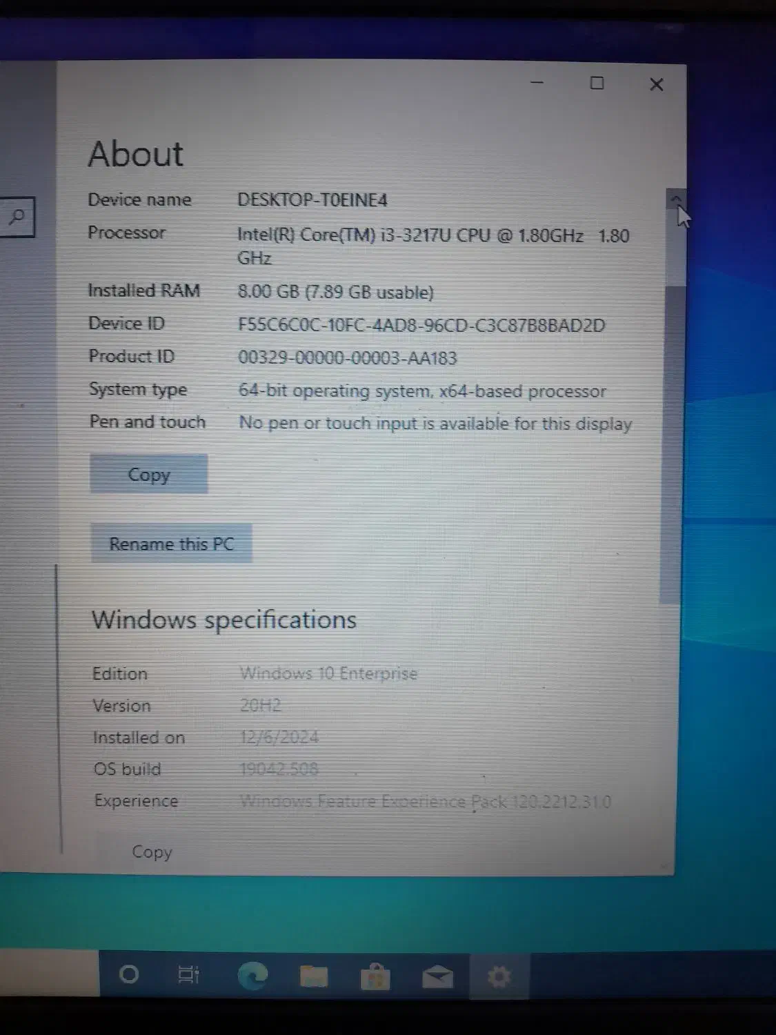 لپ تاب کارکرده مدل acer i3|رایانه همراه|بهارستان, |دیوار