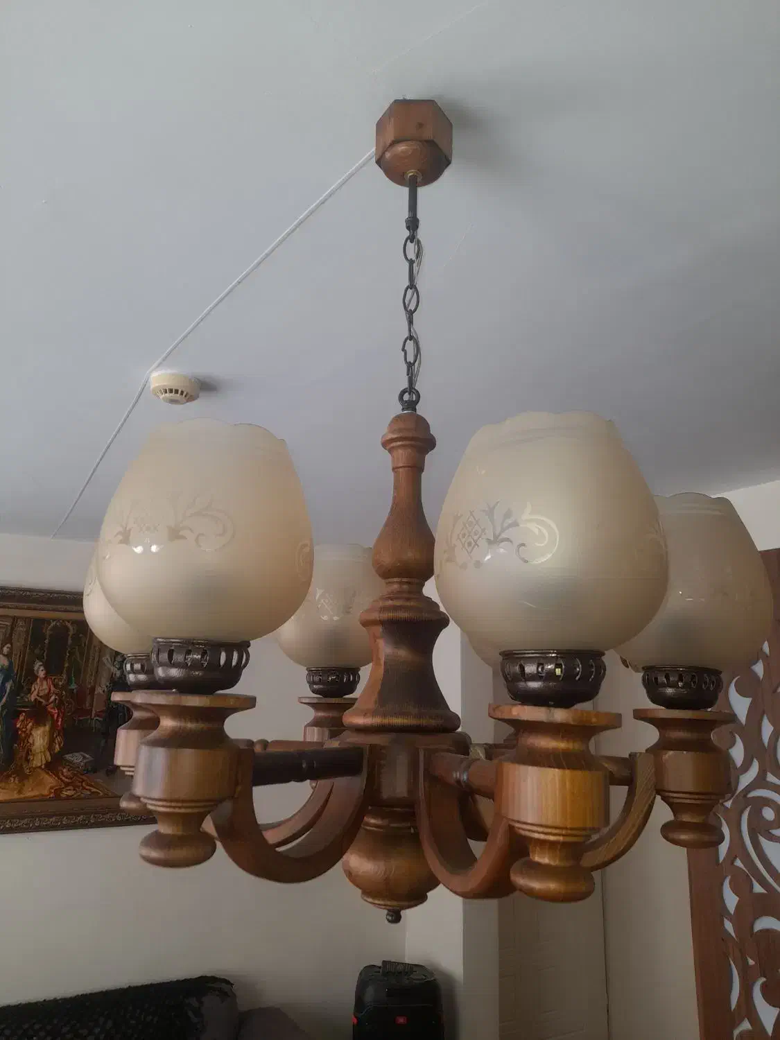 لوستر|لوستر و چراغ آویز|سهند, |دیوار