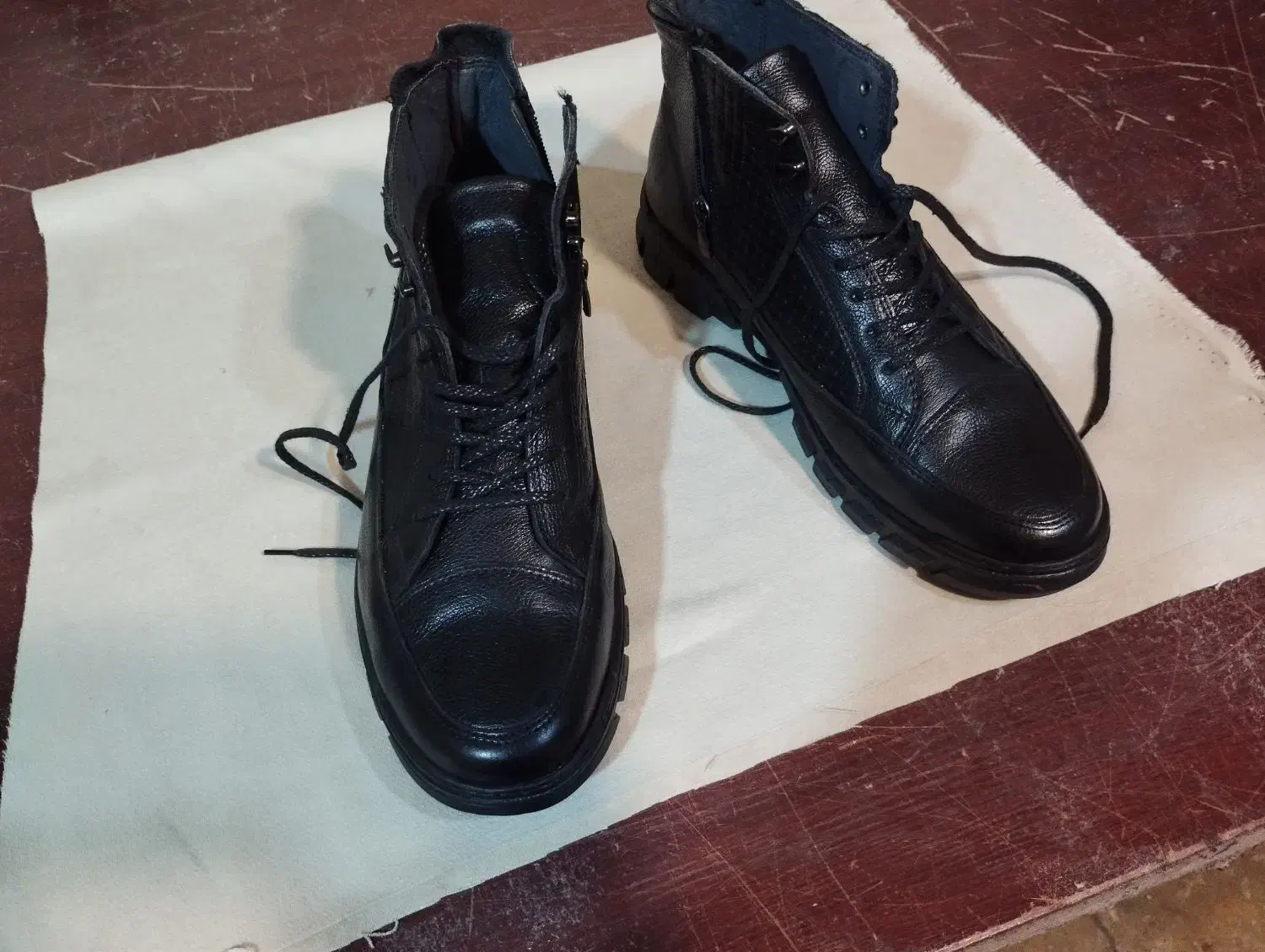 بوت مردانه چرم طبیعی کار تبریز سایز 43|کیف، کفش، کمربند|تهران, بهارستان|دیوار