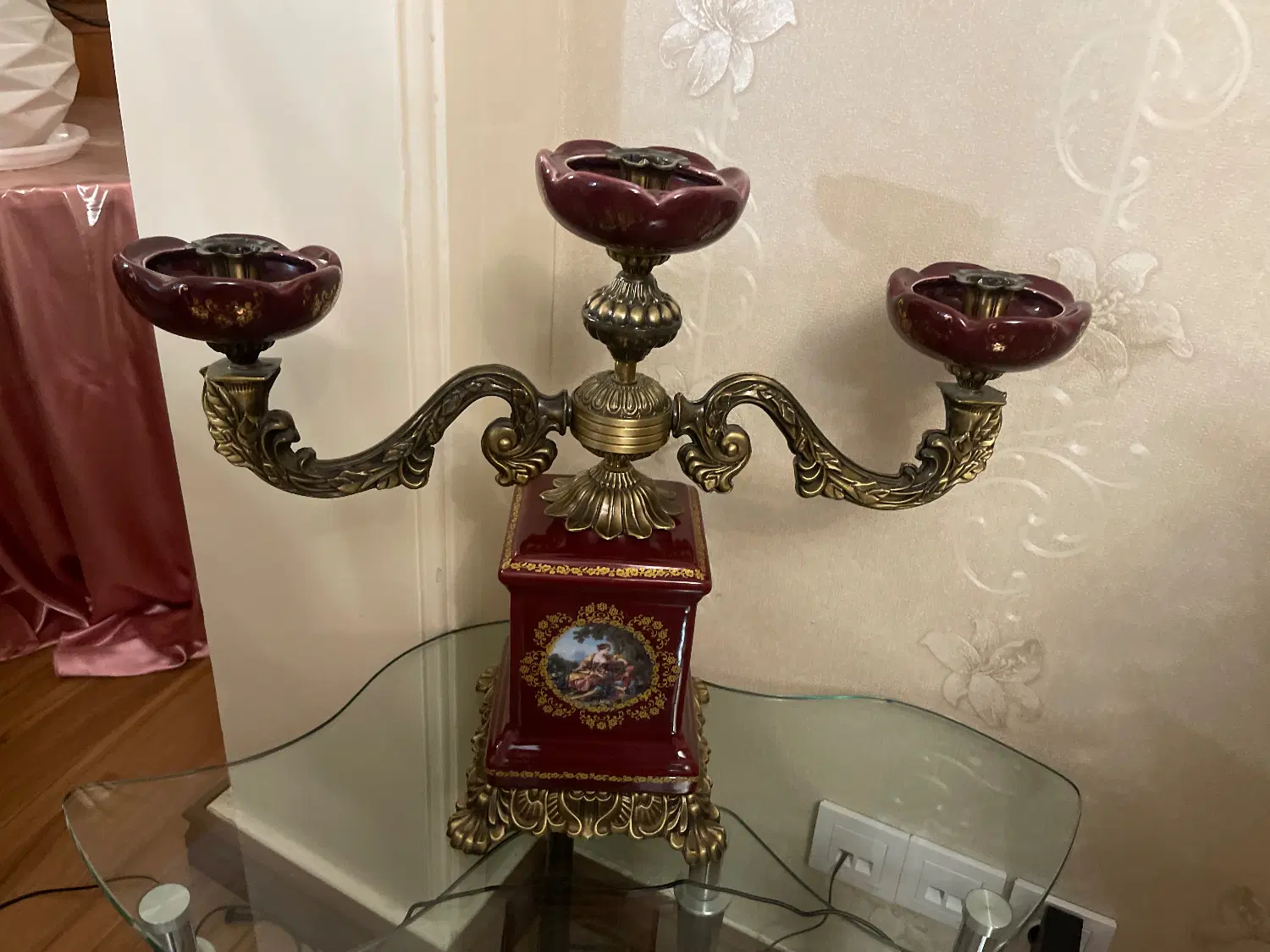 شمعدان سه شاخه|چراغ خواب و آباژور|تهران, پاسداران|دیوار