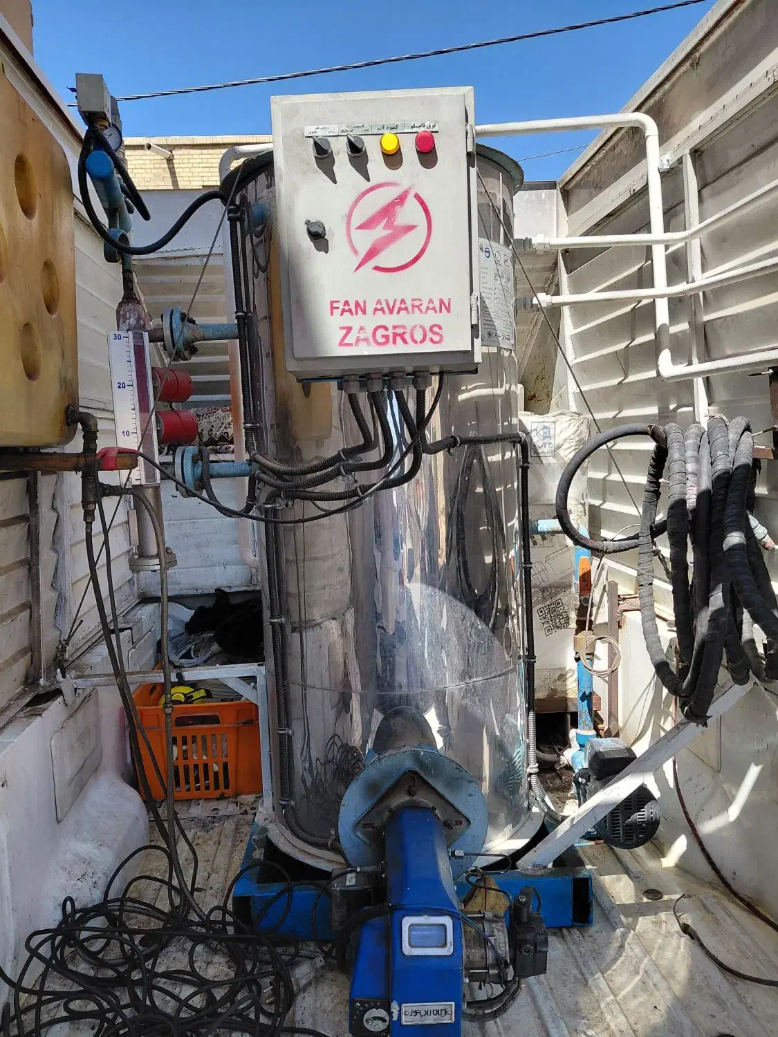 دیگ بخار ۳۰۰ کیلویی کارواش|ماشینآلات صنعتی|تبریز, |دیوار