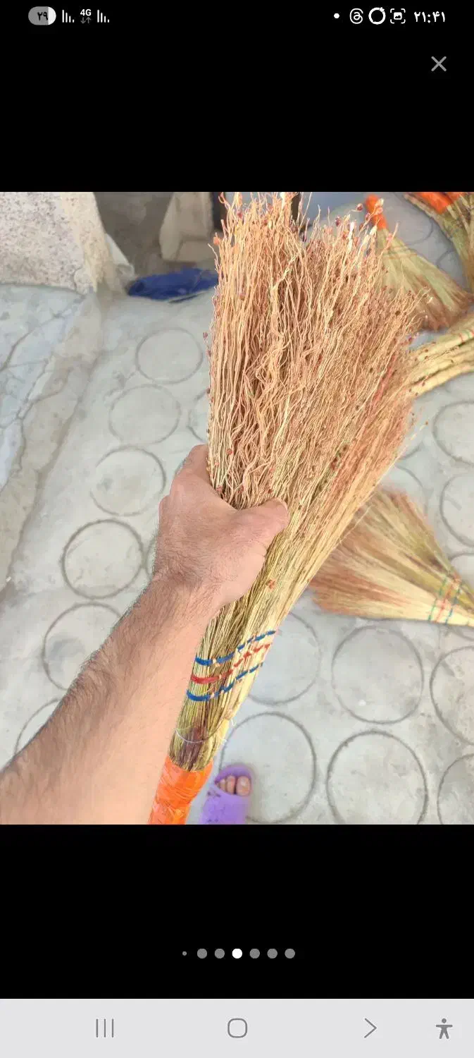 جارو با کیفیت وضخیم|لوازم نظافت|اردبیل, |دیوار