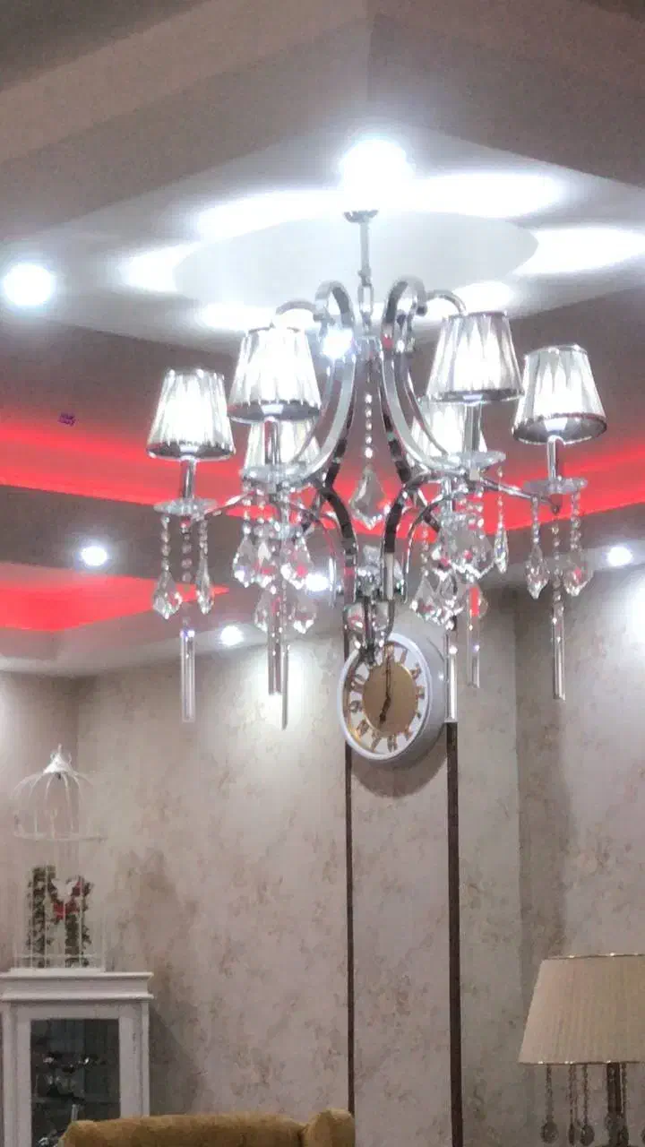 لوستر ۶شاخه|لوستر و چراغ آویز|کرج, المهدی|دیوار