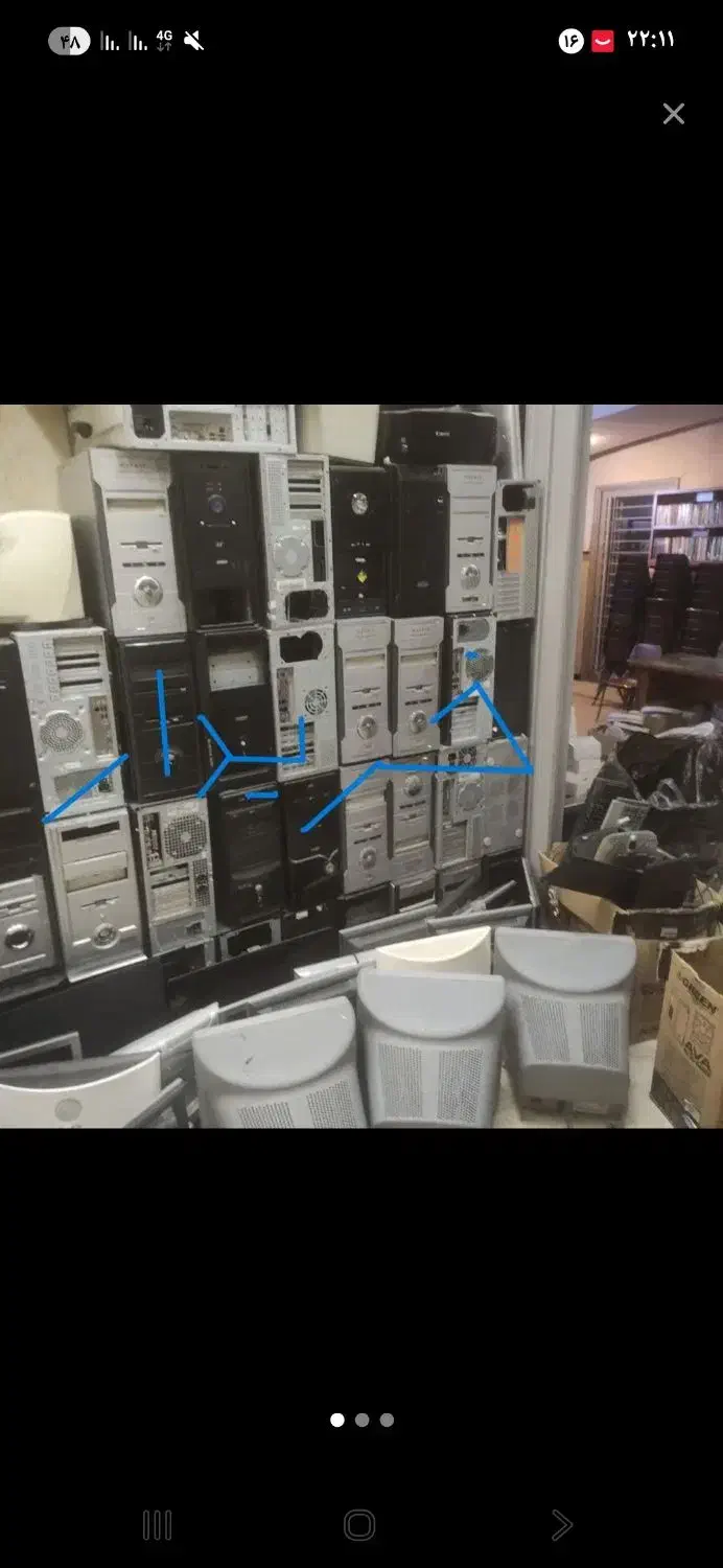 خریدار و فروشنده کامپیوترکیس مانیتور قدیمی و جدید|رایانه رومیزی|زنجان, |دیوار