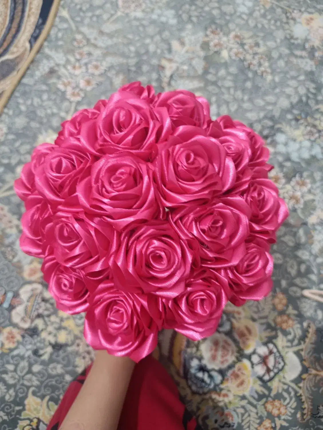 دسته گل ربانی|گل مصنوعی|ساوه, |دیوار